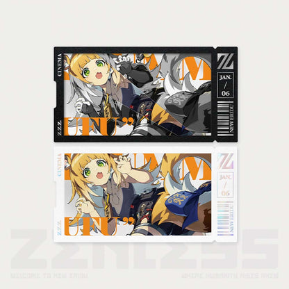 【 Pre order 】Zenless Zone Zero Mindscape Cinema Series Yunkui Summit Card Set