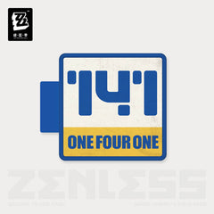 Zenless Zone Zero New Eridu Select Series Store Sign Light Fridge Magnet