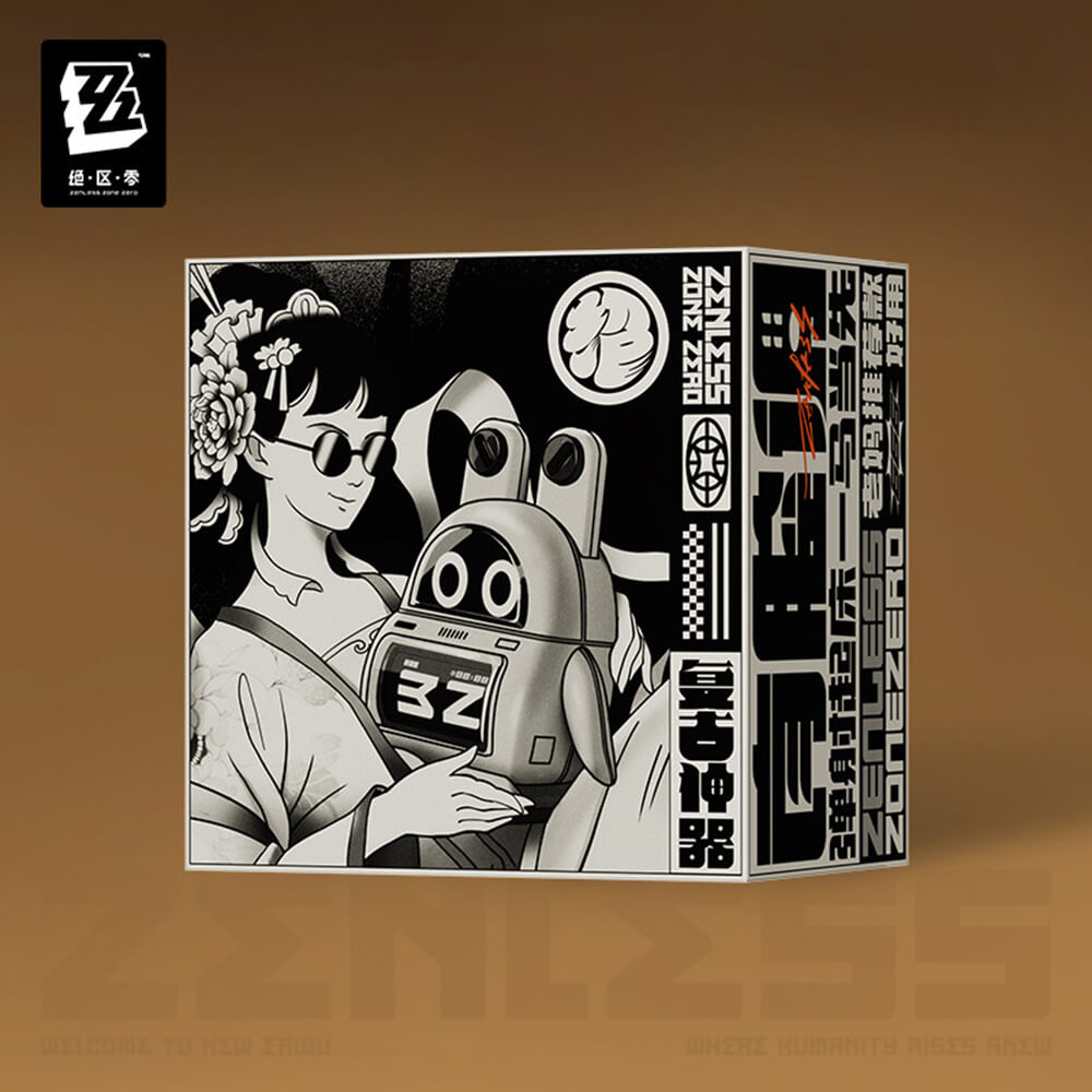 Zenless Zone Zero On The Table Series “Bangboo” Digital Calendar Alarm Clock