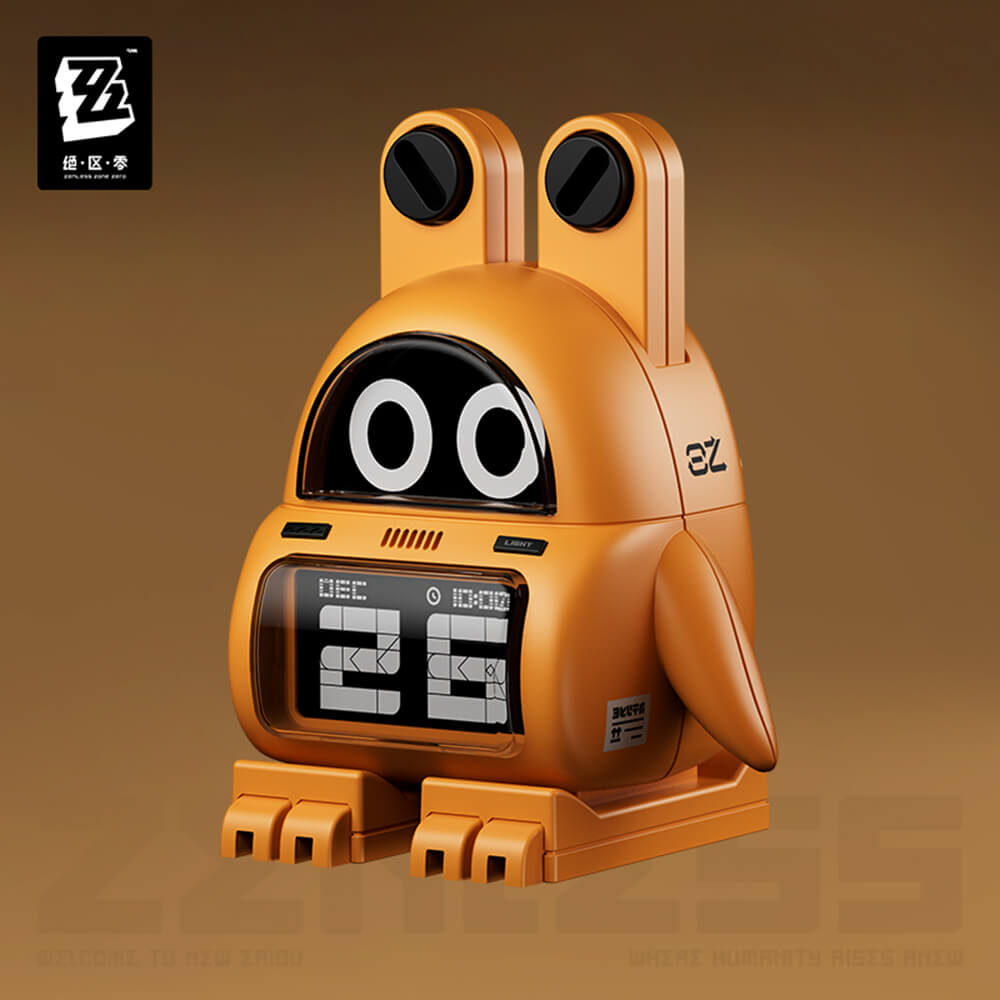 Zenless Zone Zero On The Table Series “Bangboo” Digital Calendar Alarm Clock