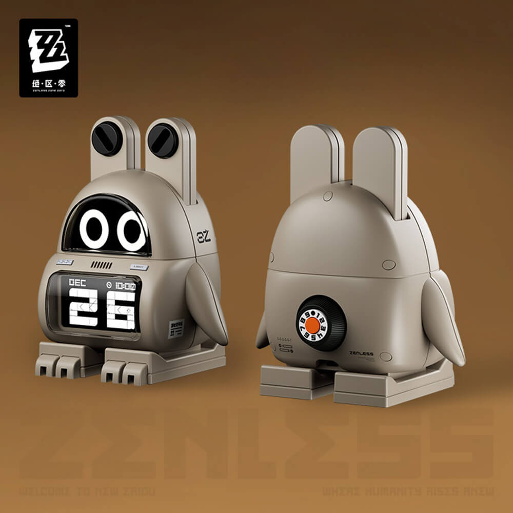 Zenless Zone Zero On The Table Series “Bangboo” Digital Calendar Alarm Clock