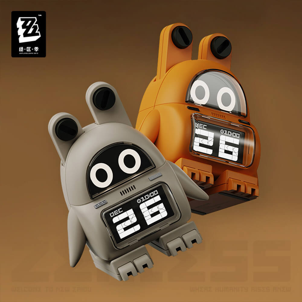 Zenless Zone Zero On The Table Series “Bangboo” Digital Calendar Alarm Clock