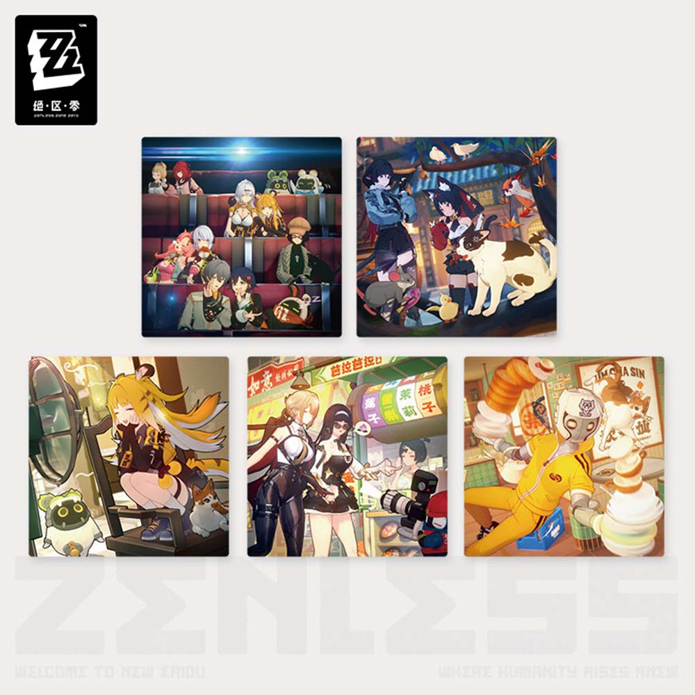 Zenless Zone Zero Photography Series Image Collection Transparent Card Set Vol. 3