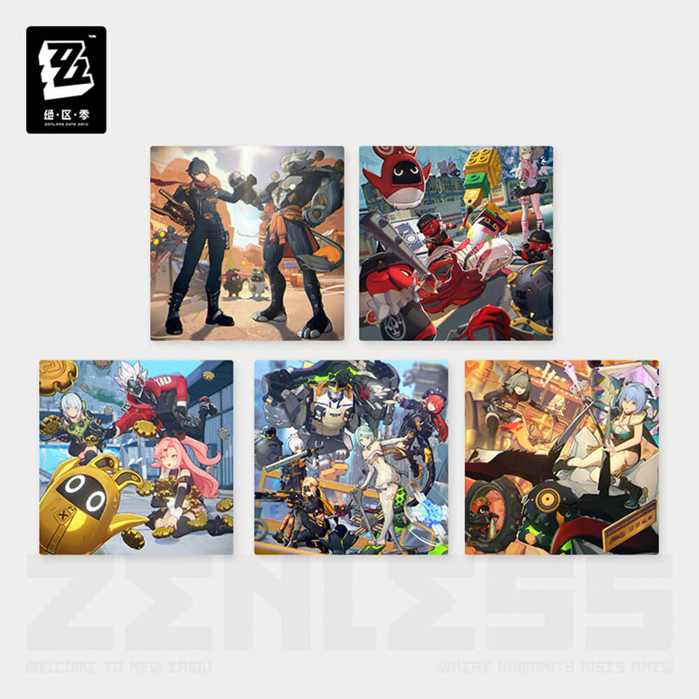 Zenless Zone Zero Photography Series Image Collection Transparent Card Set Vol. 4