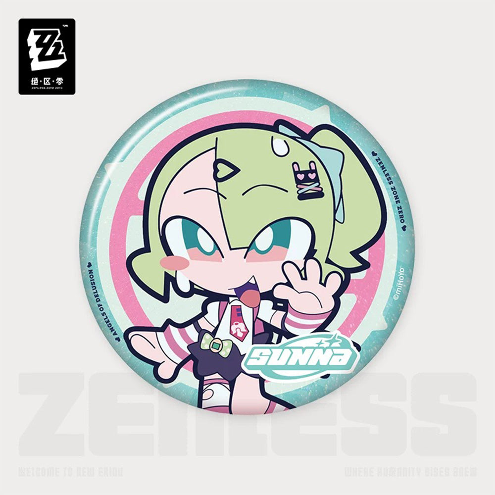 Zenless Zone Zero PINK Sugar Rush Series Angels of Delusion Chibi Badge
