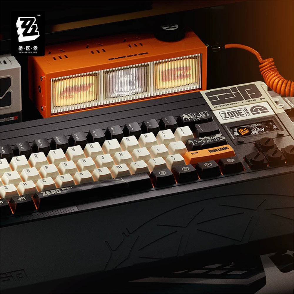 Zenless Zone Zero Tidal Noise Custom Tri‑Mode Mechanical Keyboard