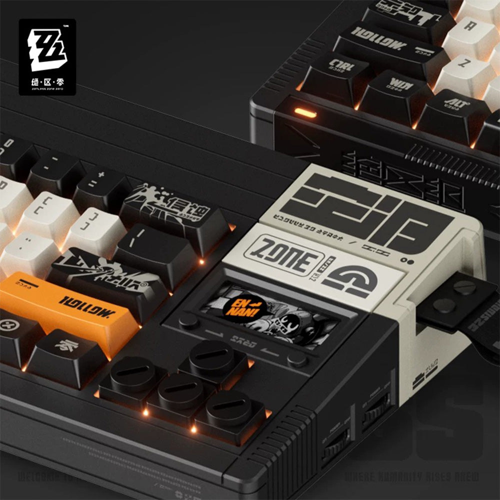 Zenless Zone Zero Tidal Noise Custom Tri‑Mode Mechanical Keyboard