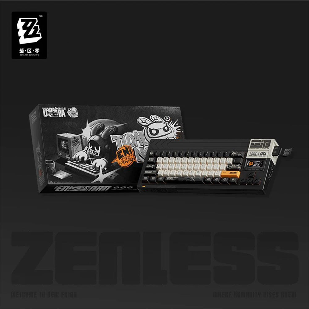 Zenless Zone Zero Tidal Noise Custom Tri‑Mode Mechanical Keyboard