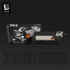 Zenless Zone Zero Tidal Noise Custom Tri‑Mode Mechanical Keyboard