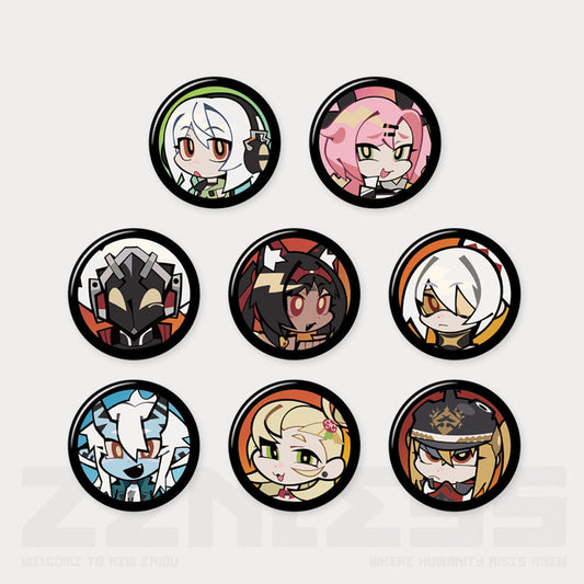 【 Pre order 】Zenless Zone Zero Affinity Excellent Series Agent Avatar Mini Badge Blind Box Vol.1