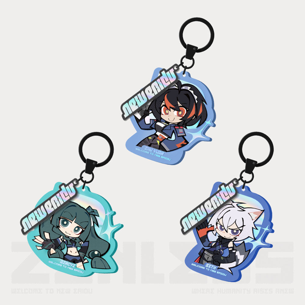 【 Pre order 】Zenless Zone Zero Criminal Investigation Special Response Team Q Version Acrylic Pendant