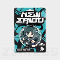 Zenless Zone Zero Criminal Investigation Special Response Team Q Version Badge