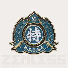 Zenless Zone Zero Faction Series Metal badge