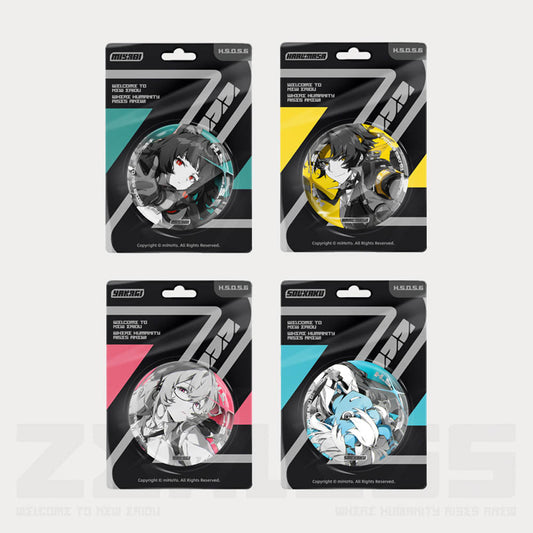 Zenless Zone Zero Mindscape Cinema Series Hollow Special Operations Section 6 Reflective Badge