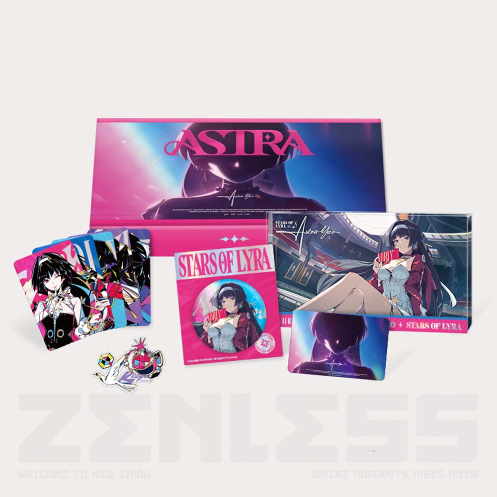 【 Pre order 】Zenless Zone Zero Should I Be the Stars of Lyra Starlight Astra Cheering Gift Box