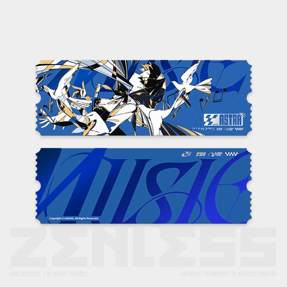 【 Pre order 】Zenless Zone Zero Should I Be the Stars of Lyra Starlight Astra Live Collectible Ticket Set