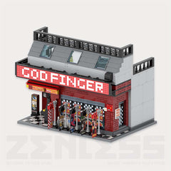 Zenless Zone Zero Sixth Street Scene Assembly Building Blocks Vol. 1