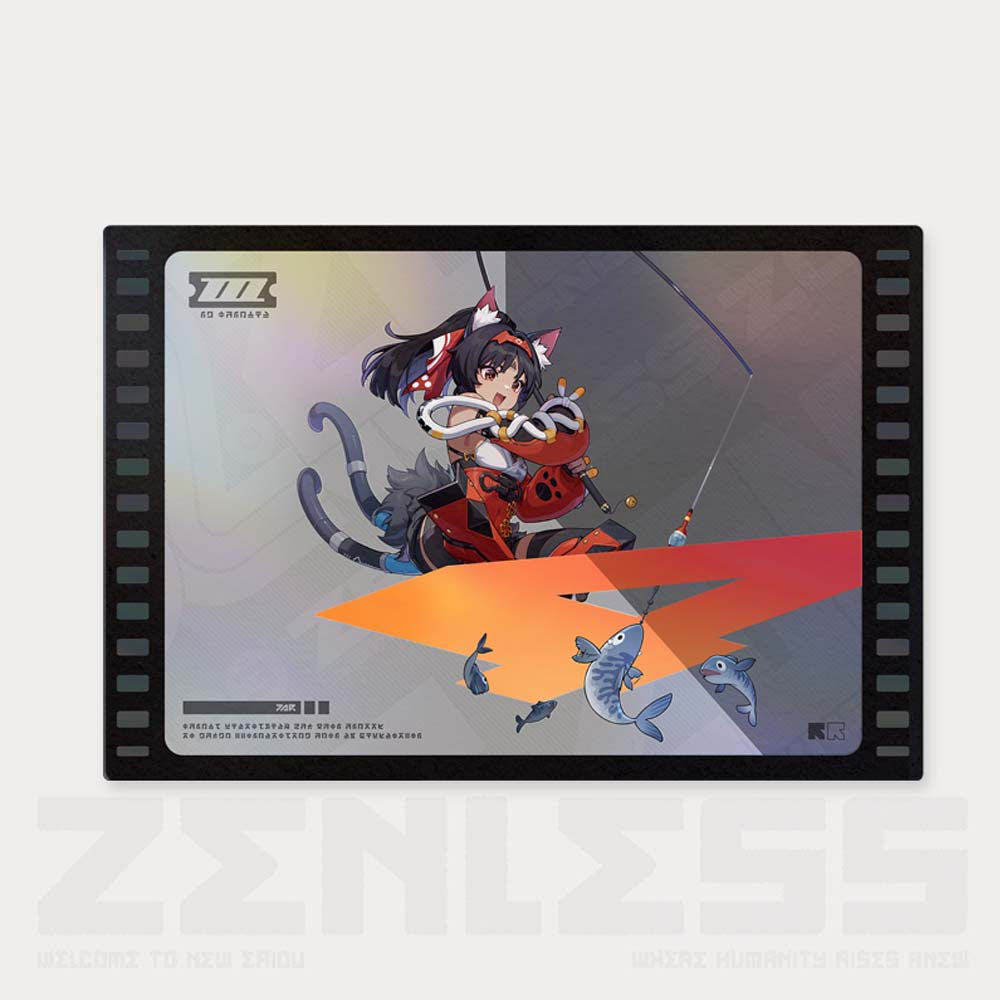 【 Pre order 】Zenless Zone Zero Temporal Frequencies Series Laser Collection Flash Card
