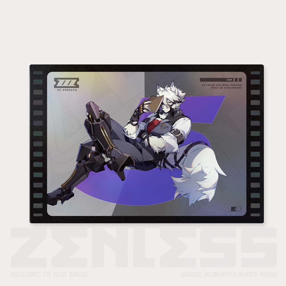 【 Pre order 】Zenless Zone Zero Temporal Frequencies Series Laser Collection Flash Card