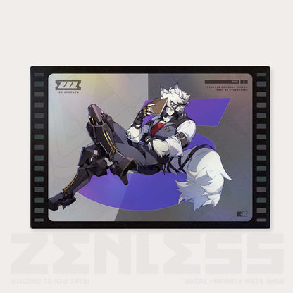 【 Pre order 】Zenless Zone Zero Temporal Frequencies Series Laser Collection Flash Card