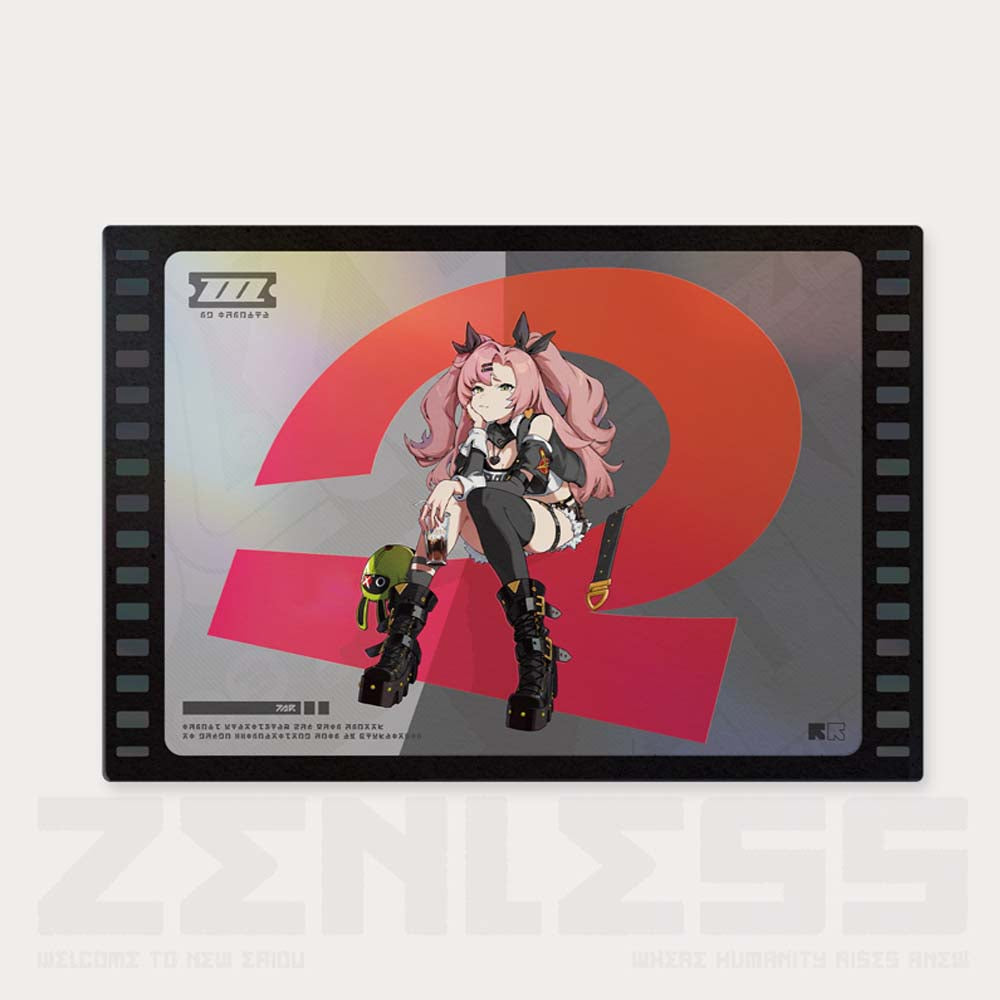 【 Pre order 】Zenless Zone Zero Temporal Frequencies Series Laser Collection Flash Card