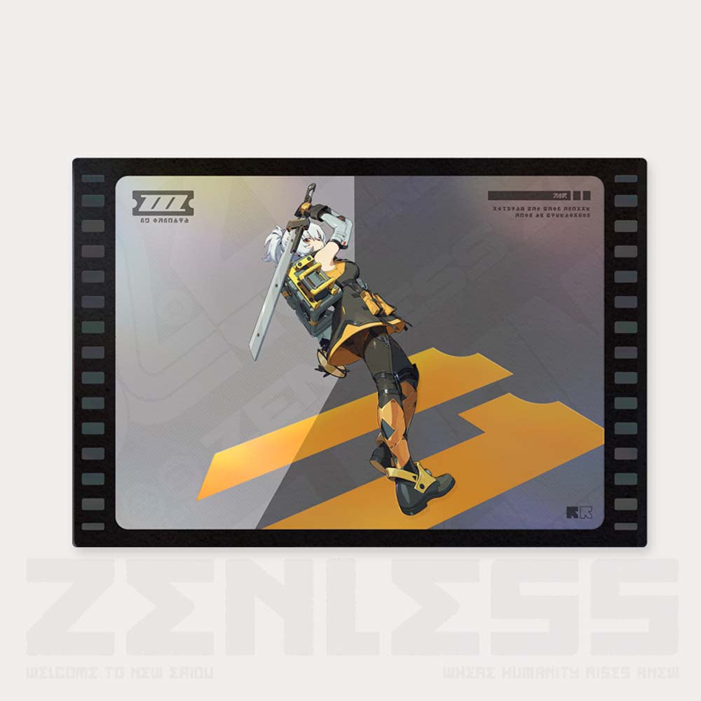 【 Pre order 】Zenless Zone Zero Temporal Frequencies Series Laser Collection Flash Card