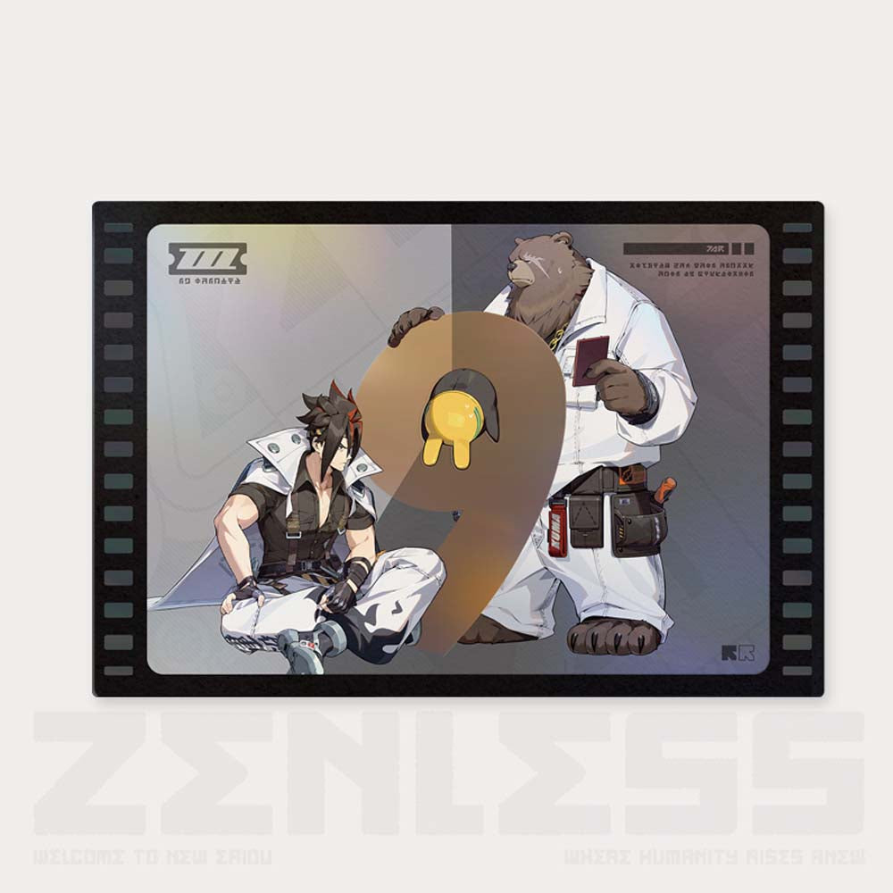 【 Pre order 】Zenless Zone Zero Temporal Frequencies Series Laser Collection Flash Card