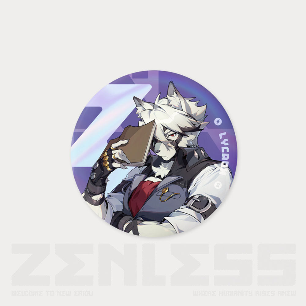 【 Pre order 】Zenless Zone Zero Temporal Frequencies Series Tinplate Badge