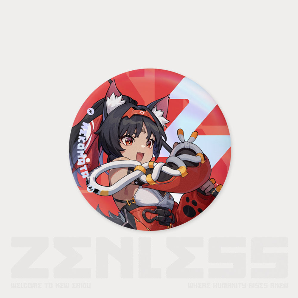 【 Pre order 】Zenless Zone Zero Temporal Frequencies Series Tinplate Badge