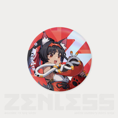 【 Pre order 】Zenless Zone Zero Temporal Frequencies Series Tinplate Badge