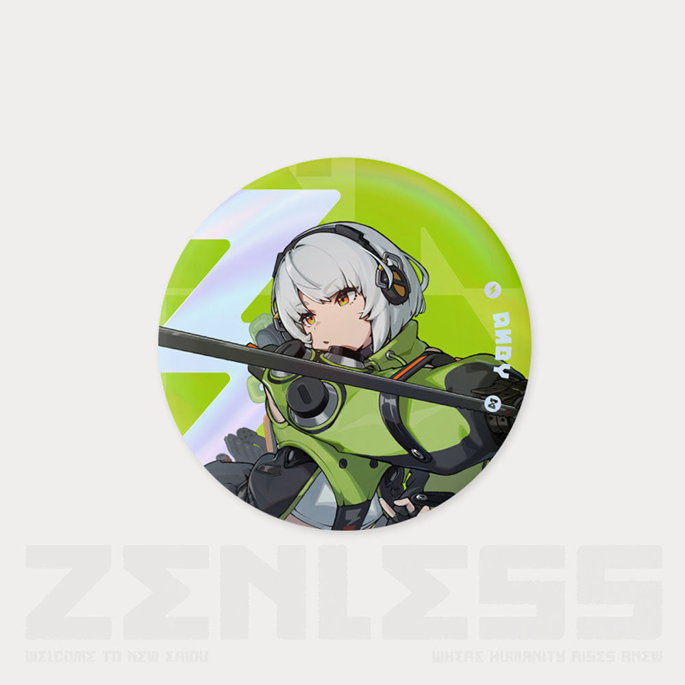 【 Pre order 】Zenless Zone Zero Temporal Frequencies Series Tinplate Badge