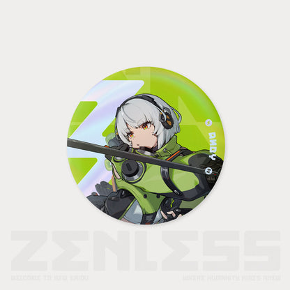 【 Pre order 】Zenless Zone Zero Temporal Frequencies Series Tinplate Badge