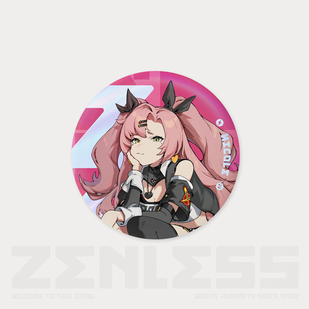 【 Pre order 】Zenless Zone Zero Temporal Frequencies Series Tinplate Badge