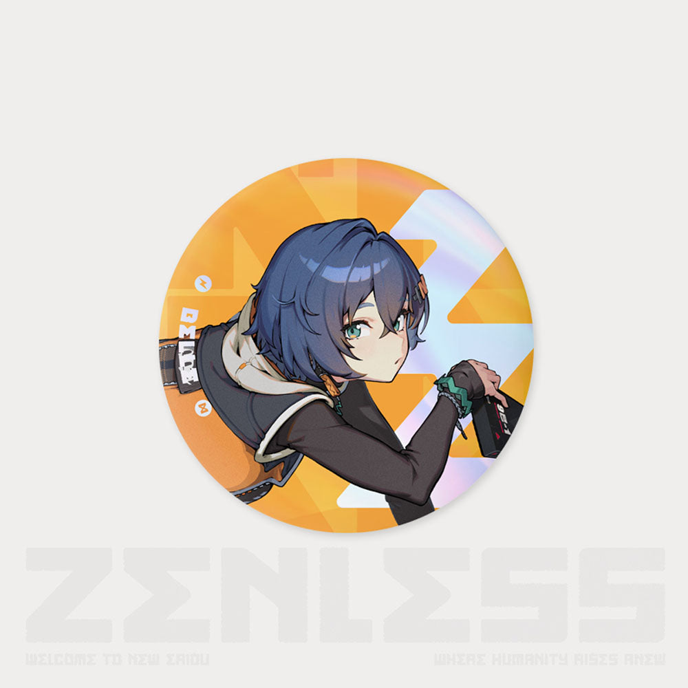 【 Pre order 】Zenless Zone Zero Temporal Frequencies Series Tinplate Badge