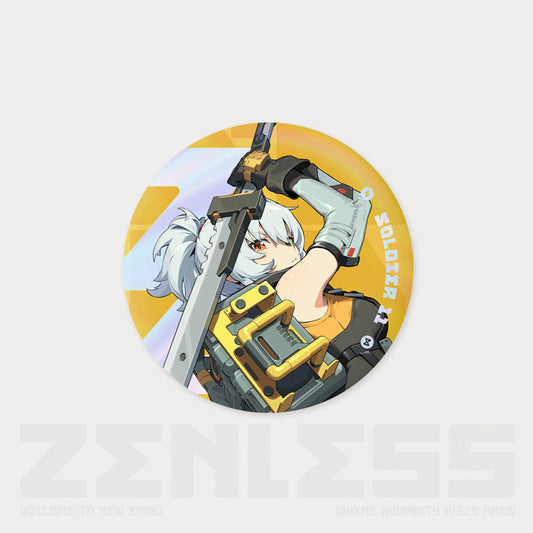 【 Pre order 】Zenless Zone Zero Temporal Frequencies Series Tinplate Badge