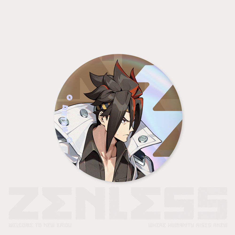 【 Pre order 】Zenless Zone Zero Temporal Frequencies Series Tinplate Badge