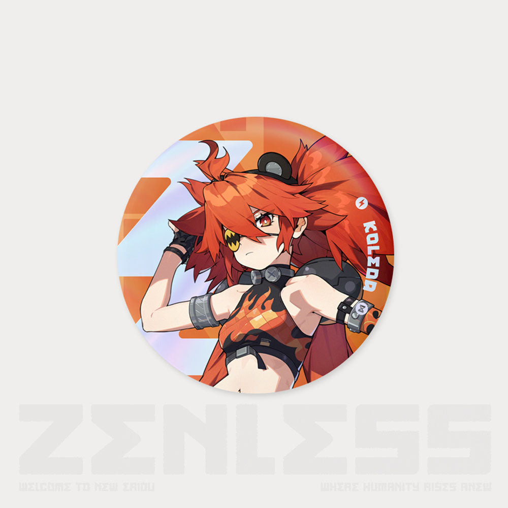 【 Pre order 】Zenless Zone Zero Temporal Frequencies Series Tinplate Badge