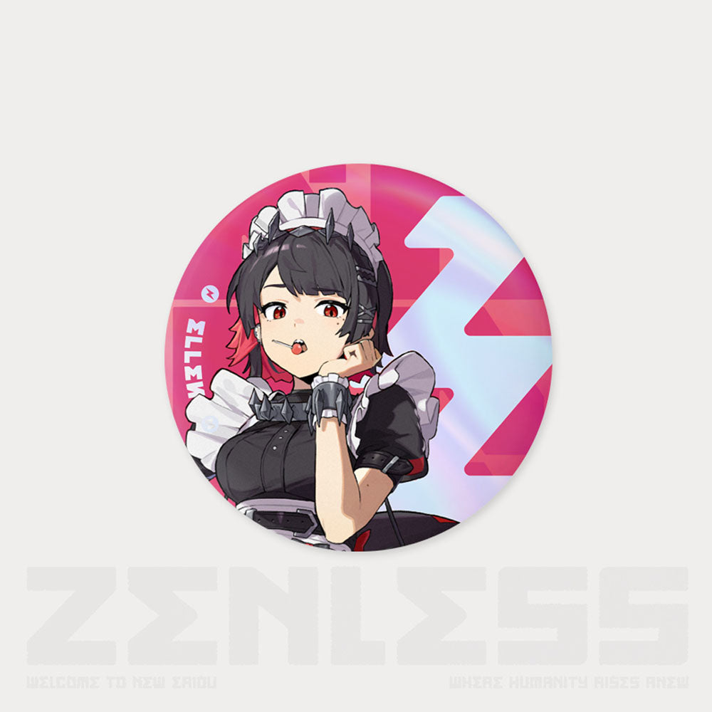 【 Pre order 】Zenless Zone Zero Temporal Frequencies Series Tinplate Badge